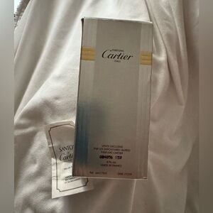 (SOLD) Vintage Santos de Cartier Eau de Toilette Recharge w/Box, Opened